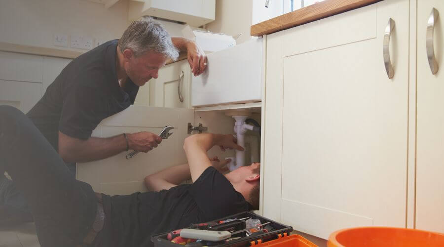 Professional burst pipe repair services in Sheyenne, ND